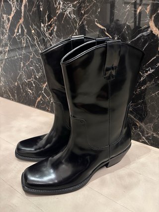 Stivali texani Calvin Klein neri pelle tg. 38
