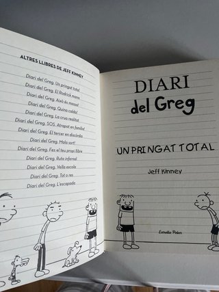 Diari del Greg 1. Un pringat total. N. 1.