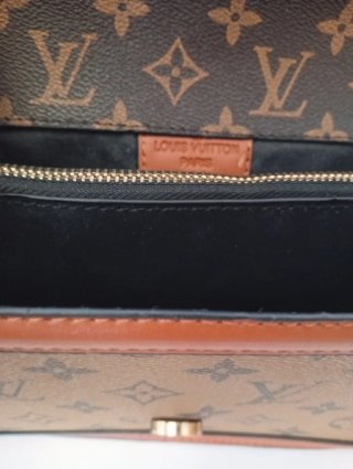 Borsa Louis Vuitton Marrone e Oro