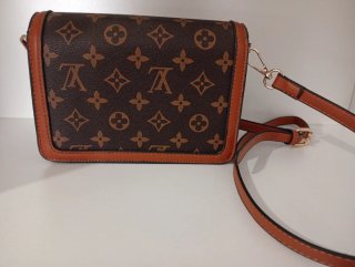 Borsa Louis Vuitton Marrone e Oro