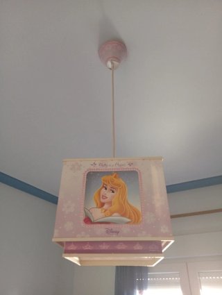Lámpara infantil princesas Disney