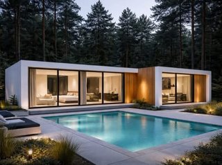 Casa Prefabricada Moderna - Chalet Llave en Mano