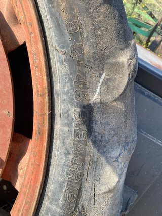 Llantas estrechas tractor
