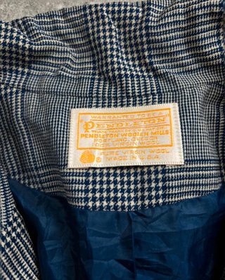 Vintage Woman Pendleton Made in Usa Blazer Jacket