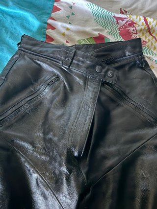 Pantalón de moto Dainese piel