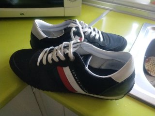 Zapatillas Tommy Hilfiger Azul y Blanco