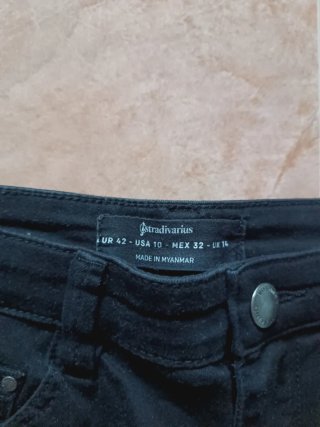 Lote 2 pantalones pirata mujer Talla 42
