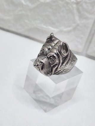 Anillo Acero Quirúrgico Perro Bulldog