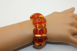 Stupendo bracciale ambra naturale