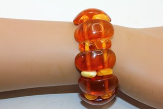Stupendo bracciale ambra naturale