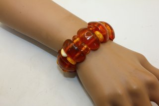 Stupendo bracciale ambra naturale