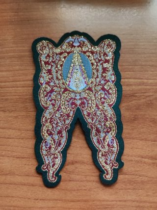 Parche Hermandad de la virgen bordado