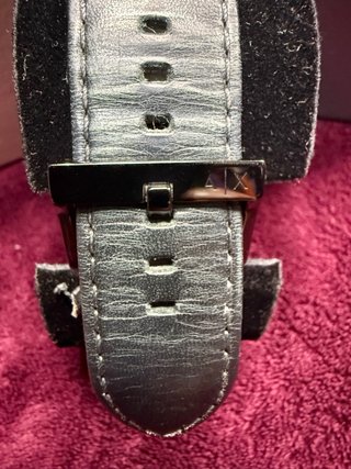 Reloj Emporio Armani Negro y Plateado
