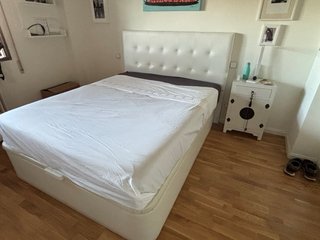Cama Canapé Abatible 150x190 + Colchón + Cabecero