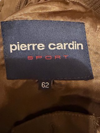 Chaqueta Pierre Cardin Talla 62 (3XL) Marrón