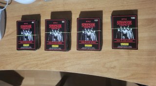 Cartas Stranger Things Colección Panini