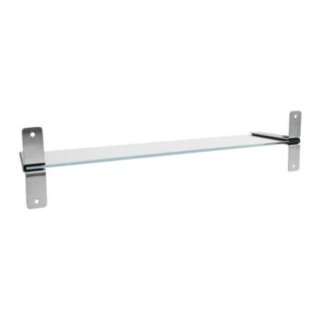 Estante de cristal para baño