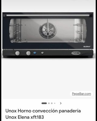 Horno Convección Unox Elena XFT183