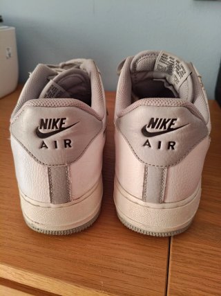 Nike Air Force 1 Low Gris/Blanco