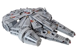 AT-AT e Millennium Falcon Lego Star Wars