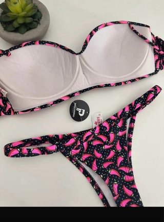 Bikini Brasileño Estampado Pimientos