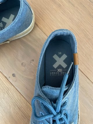Zapatos niño azul talla 38