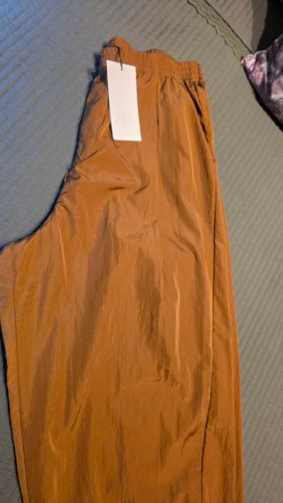 Pantalón Zara Nuevo Talla S Marrón