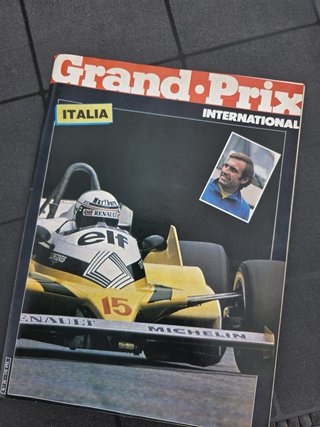 40 revistas Grand Prix de Fórmula 1 de los años 80