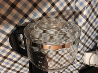 Jarra cafetera de cristal