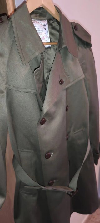 Gabardina Induyco Militar Talla M Verde Oliva