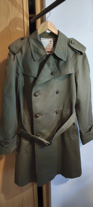 Gabardina Induyco Militar Talla M Verde Oliva