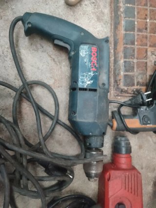 Lote 4 taladros eléctricos
