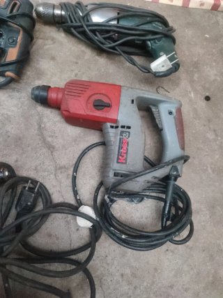 Lote 4 taladros eléctricos