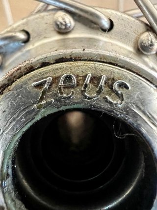 Par de llantas/ruedas ZEUS para bicicleta vintage