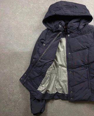 Piumino Woolrich Donna Vera piuma Cappuccio Rimovibile
