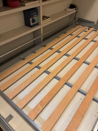 Cama abatible de 90cm y armario modular
