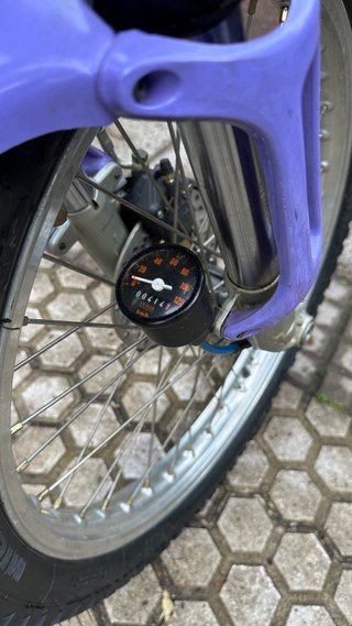 Aprilia Climber 280 Naranja y Morada