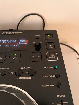 Pioneer CDJ-350 Reproductor DJ Negro