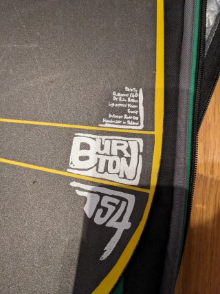 Tabla Snowboard Burton con Fijaciones