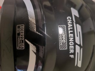 Casco integral LS2 XXXL negro