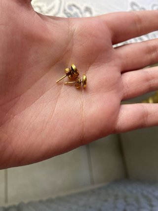 Pendientes de oro