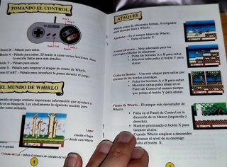 Whirlo SNES PAL ESP caja reemplazo {LEER BIEN}