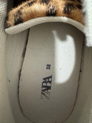 Zapatillas Zara Animal Print