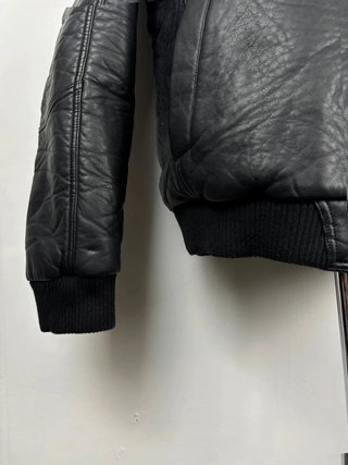 Vintage Bomber leather jacket 2000s