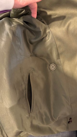 Abrigo Trench Militar Original Verde Oliva