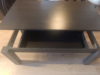 Mesa auxiliar comedor madera, plegable.