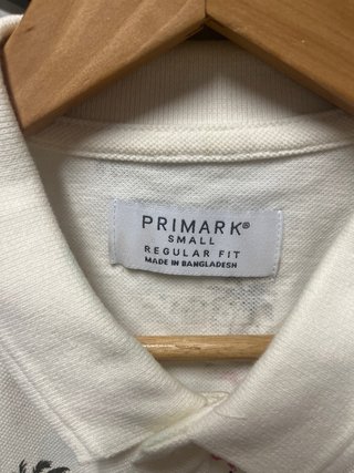 Camisa Polo Primark Estampada Flamencos Talla S