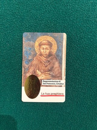 6 Santini con medaglietta religiosa