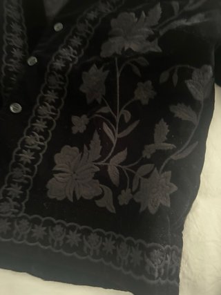Chaqueta Zara bordada T XS