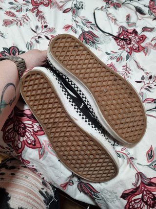 Zapatillas Vans Negras y Blancas